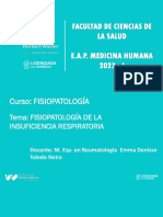 Fisiopatologia de La Insuficiencia Respiratoria