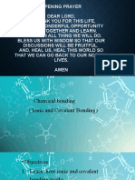 Chemical Bonding (Ionic and Covalent Bond)