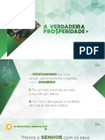 Seminario 2 A Verdadeira Prosperidade