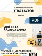 Presentación Proceso Contratación 