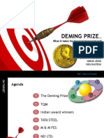 Deming Prize-What It Takes