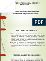 Seminário - Psicologia, Ciência e Profissão 14.09 - Slides