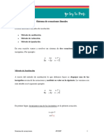 Sistema de Ecuaciones Lineales Ejercicios Resueltos Ystp