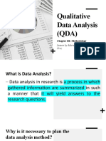 Qualitative Data Analysis