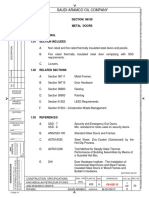 Saudi Aramco Oil Company: SECTION 08100 Metal Doors