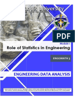 MODULE 1 Role of Statistics in Engineering