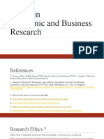 SREDT - 2 - Ethics in Economic Research Plagiarism