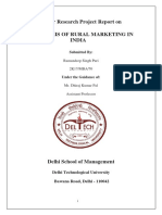 An Analysis of Rural Marketing in India-Ramandeep Singh Puri