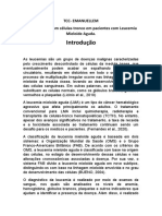 Introdução: Tcc-Emanuellem Tema: Terapia Com Células-Tronco em Pacientes Com Leucemia Mieloide Aguda