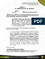 Sesión 3 Modelo 7 RECURSO ADMINISTRATIVO DE REVISIÓN