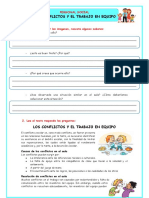 Ficha PS Lun 17 Los Conflictos y El Trabajo en Equipo