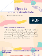 Tipos de Intertextualidade