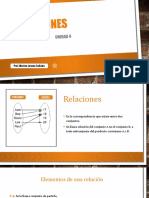 Clase 3, Relaciones