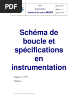 TACT - MI-005 Rév 1 - Schéma de Boucle Et Spécifications