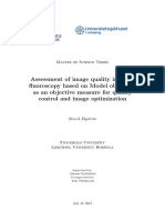 Elgstrom - Sandborg - 2018 - Assessment of IQ in Fluoro Based On Model Observers - Mastersthesis