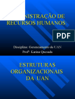 Organograma Departamentalização 1 Aula