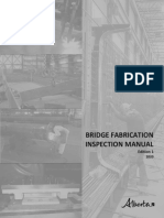 Trans Bridge Fabrication Inspection Manual Edition 1