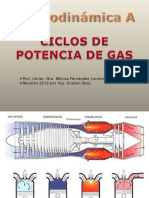 Ciclos de Potencia de Gas