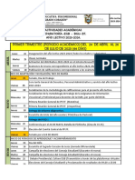 CRONOGRAMA DE FINALIZACIÓN ACTIVIDADES PREPARATORIA, EGB A 3ro BGU-BT 2023