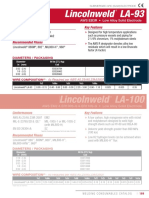 Lincolnweld LA-93, AWS EB3R