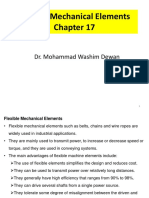 Chapter 17 - Flexible Mechanical Elements