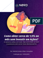 Como Obter Cerca de 1,5 Ao Mes Sem Investir em Acoes