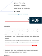 Beneficiation Process Control-1 (Mid Term)