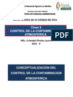 CLASE 9 Control de La Contaminacion Atmosferica