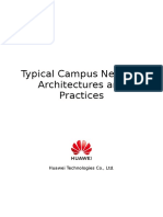 22 Typical Campus Network Architectures and Practices