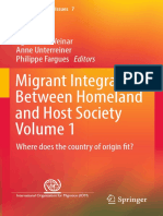 + Migrant Integration Between Homeland and Host Society Volume 1 Where Does The Country of Origin Fit (Agnieszka Weinar, Anne Unterreiner Etc.)