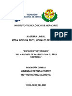 Espacios Vectoriales - Esponda Cortés Miranda - Rey Hernandez Alondra