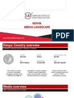 Kenya Media Landscape