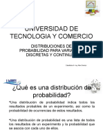 Clase Distribuciones Discretas y Continuas