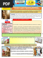 4ta Semana FICHA 3° GRADO DE SECUNDARIA NHGP