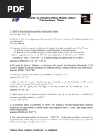 Problemas de Estructura Atómica y Modelos Atómicos