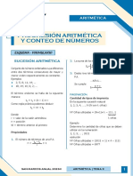 C - Sem3 - Aritmética - Progresión Aritmética y Conteo de Números