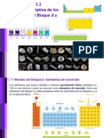 QII - Tema 1. Descriptiva de Los Elementos de Transición