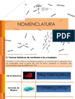 QII - Tema 2.2 Química Coordinación Nomeclatura