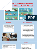 Tramites Administrativos en Hospitalizacion y Altas Trabajo de Documentacion en Salu