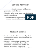 Mortality - and - Morbidity