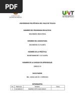 Practica Ingenieria de Planta Juan Carlos Ramirez Soto