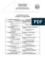 Intramurals 2023 Working Committees