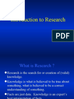 1 - Research and Scientific Method (Week 2)