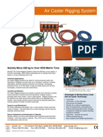 Air Caster Rigging System Spec Sheet-Urethane-metric