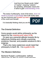 Intro To Philosophy