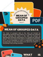 Mean Grouped Data