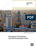 Managing Urbanization Towards Sustainable Cities