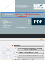 Guerre Ukraine Et Secteur Agroalimentaire