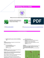 8 U8 Dribbling Soccer Drills