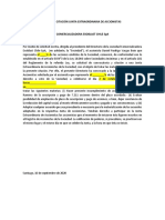 Modelo Aviso de Citación Junta Extraordinaria de Accionistas